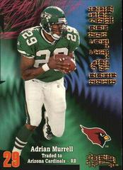 Adrian Murrell [Super Rave] #153 Football Cards 1998 Skybox Thunder Prices