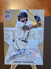 Brice Turang [Gold] #BSA-BT Baseball Cards 2023 Topps Update Stars Autographs Prices
