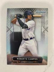 Roberto Campos #BSP-52 Baseball Cards 2022 Bowman Sterling Prices