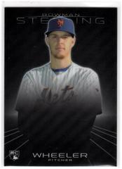 Zack Wheeler #34 Baseball Cards 2013 Bowman Sterling Prices