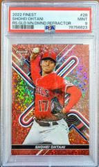 Shohei Ohtani [Rose Gold Mini Diamond] #28 Baseball Cards 2022 Topps Finest Prices