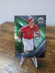 Mike Trout [Green] #100 Baseball Cards 2023 Topps Chrome Black Prices