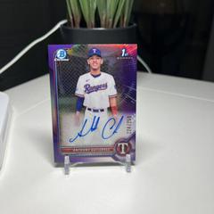 Anthony Gutierrez [Purple Refractor] Baseball Cards 2022 Bowman Chrome Prospect Autographs Prices
