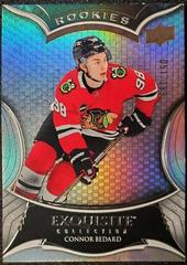 Connor Bedard #R-CB Hockey Cards 2023 Upper Deck Black Diamond Exquisite Collection Rookie Prices