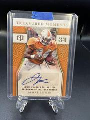 Jamal Lewis [Gold] Football Cards 2022 Panini National Treasures Collegiate Moments Signatures Prices