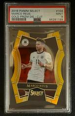 Marco Reus [Gold Prizm Die Cut] Soccer Cards 2016 Panini Select Prices