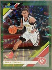 Trae Young [Green Laser] #1 Basketball Cards 2019 Panini Donruss Prices