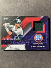 Kris Bryant [Red] #CC-KB Baseball Cards 2024 Topps City Connect Swatch Prices
