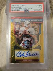 Bob Griese [Gold Etch] #CCS-BG Football Cards 2022 Panini Certified Canton Signatures Prices