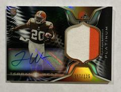 Terrance West #TW Football Cards 2014 Topps Platinum Autograph Rookie Patch Prices