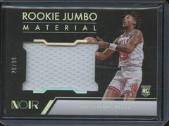 Dalen Terry #RJM-DTY Basketball Cards 2022 Panini Noir Rookie Jumbo Material Prices
