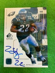 Duce Staley [Autograph Gold] #ST Football Cards 1999 SP Signature Prices