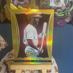 Ozzie Smith [Gold Prizm] Baseball Cards 2013 Panini Select Prices