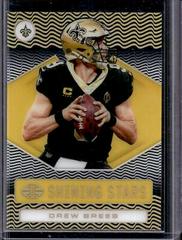 Drew Brees [Gold] Football Cards 2020 Panini Illusions Shining Stars Prices