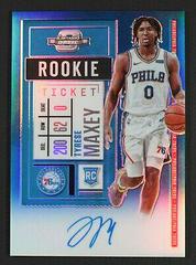 Tyrese Maxey [Autograph Blue] Basketball Cards 2020 Panini Contenders Optic Prices