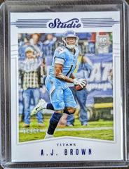 A.J. Brown [Blue] Football Cards 2019 Panini Chronicles Studio Prices