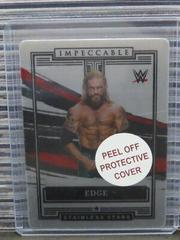 Edge Wrestling Cards 2022 Panini Impeccable WWE Stainless Stars Prices