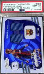 Frenkie de Jong #T-FDJ Soccer Cards 2020 Panini Chronicles Absolute Tools of the Trade Prices