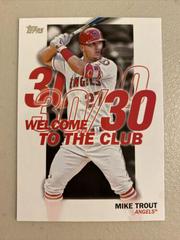 Mike Trout #WC-15 Baseball Cards 2023 Topps Welcome to the Club Prices