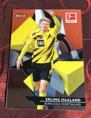 Erling Haaland Soccer Cards 2020 Topps Finest Bundesliga Prices
