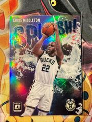 Khris Middleton [Purple] Basketball Cards 2021 Panini Donruss Optic Splash Prices