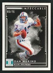 Dan Marino #7 Football Cards 2019 Panini Impeccable Prices