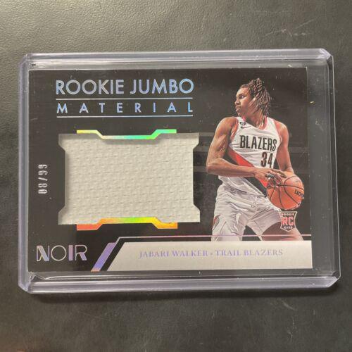 Jabari Walker RJMJWK Prices 2022 Panini Noir Rookie Jumbo Material