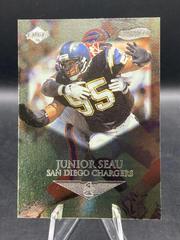 Junior Seau [Galvanized] #129 Football Cards 1999 Collector's Edge 1st Place Prices