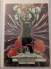 Dwyane Wade [Purple] #17 Basketball Cards 2023 Panini Donruss Bomb Squad Prices