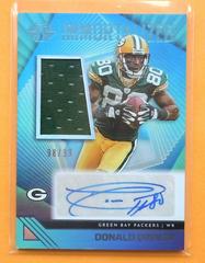 Donald Driver [Blue] #14 Football Cards 2023 Panini Illusions Immortalized Jersey Autograph Prices