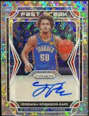 Jeremiah Robinson Earl Basketball Cards 2021 Panini Prizm Fast Break Rookie Autographs Prices