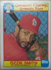 Ozzie Smith Baseball Cards 1986 Quaker Oats Prices