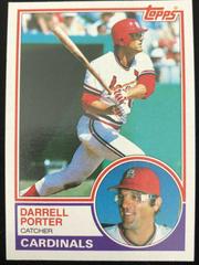 Darrell Porter Baseball Cards 1983 Topps Prices