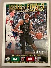Jayson Tatum #78 Basketball Cards 2022 Panini Hoops Road to the Finals Prices