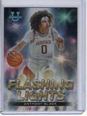 Anthony Black [Lava] #FL-19 Basketball Cards 2022 Bowman University Best Flashing Lights Prices