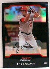 Troy Glaus #30 Baseball Cards 2004 Bowman Chrome Prices