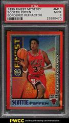 Scottie Pippen [Bordered Refractor] #M15 Basketball Cards 1995 Finest Mystery Prices