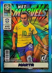 Marta [Blue] Soccer Cards 2023 Donruss FIFA Women's World Cup Net Marvels Prices