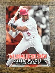 Albert Pujols #WTTS-8 Baseball Cards 2022 Topps Welcome to the Show Prices