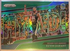Kevin Durant [Green Prizm] Basketball Cards 2018 Panini Prizm Get Hyped Prices