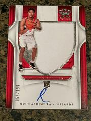 Rui Hachimura [Autograph Jersey] Basketball Cards 2019 Panini Crown Royale Prices