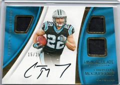 Christian McCaffrey [Patch Autograph Gold] #111 Football Cards 2017 Panini Immaculate Collection Prices