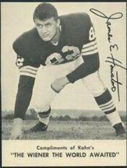 Jim Houston Football Cards 1962 Kahn's Wieners Prices
