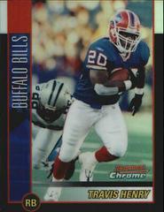 Travis Henry [Refractor] #10 Football Cards 2002 Bowman Chrome Prices