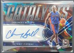 Chauncey Billups [Astral] #CAS-CBL Basketball Cards 2021 Panini Spectra Catalysts Signatures Prices