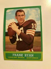 Frank Ryan Football Cards 1963 Topps Prices