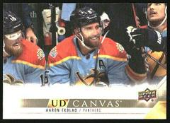 Aaron Ekblad #C301 Hockey Cards 2022 Upper Deck UD Canvas Prices