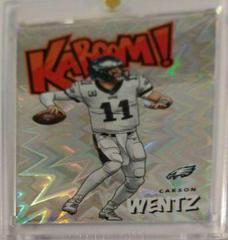 Carson Wentz Football Cards 2020 Panini Absolute Kaboom Prices