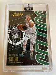 Jayson Tatum Basketball Cards 2018 Panini Absolute Memorabilia Prices