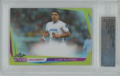 Luis Suarez #VI-LS1 Soccer Cards 2022 Leaf Vivid Imagery Prices